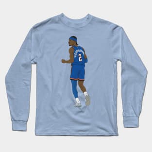 Shai Gilgeous-Alexander Digital Illustration Long Sleeve T-Shirt